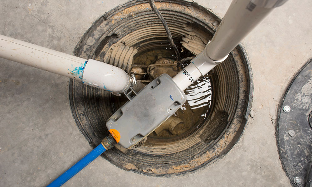 Disconnect-the-Sump-Pump-From-the-Sump-Pit