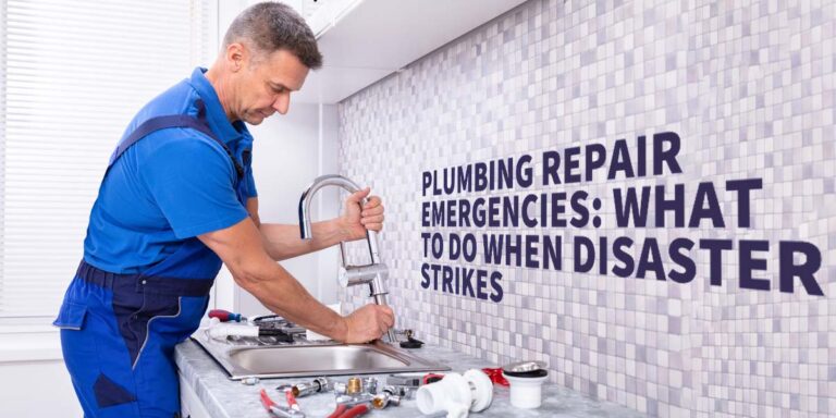 Plumbing Repair Emergencies: What to Do When Disaster Strikes