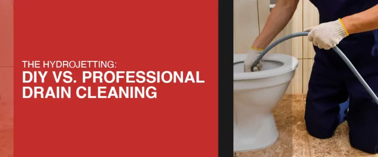 The Hydro Jetting: DIY vs. Professional Drain Cleaning