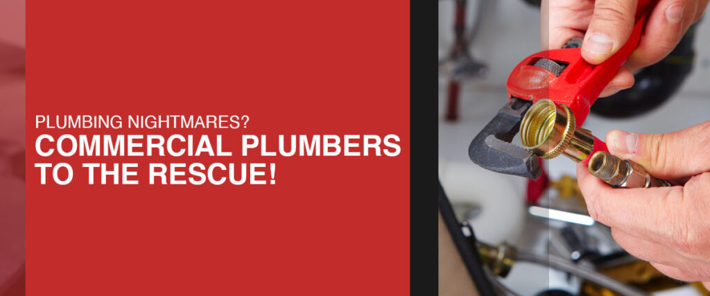 Plumbing Nightmares? Commercial Plumbers to the Rescue!