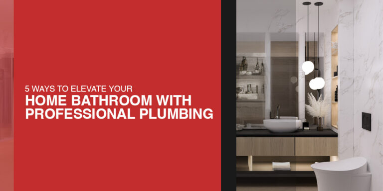 5 Ways to Elevate Your Home Bathroom with Professional Plumbing